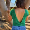 Camiseta escote espalda
