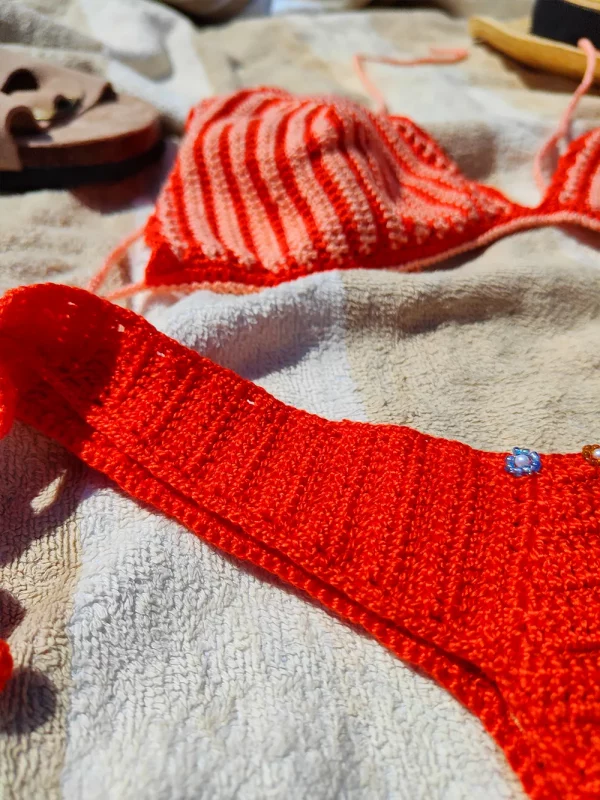 Bikini verano rojo