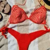 Bikini verano rojo
