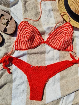 Bikini verano rojo