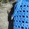 Bolso botella azul