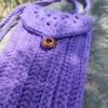 Bolso para móvil lila