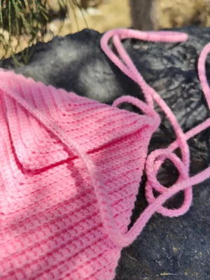 Bolso para móvil rosa