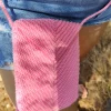 Bolso para móvil rosa