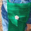 Bolso para móvil verde