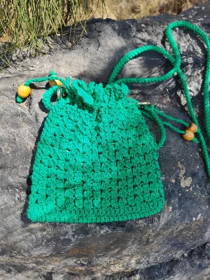 Bolso saco pequeño verde