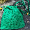 Bolso saco pequeño verde