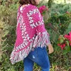 Poncho matizado