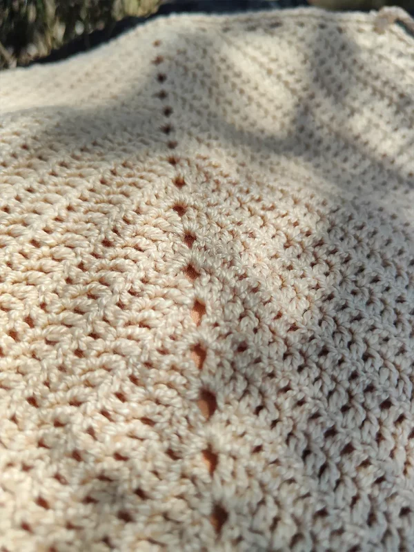 Top espalda descubierta beige