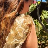 Vestido volantes