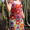Vestido multicolor