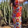 Vestido multicolor